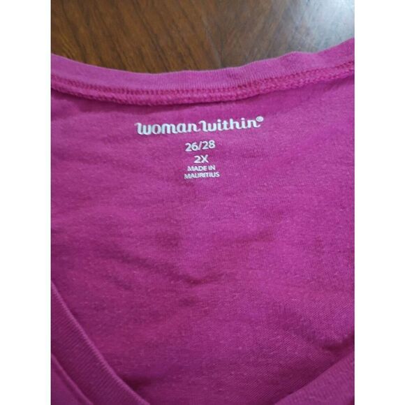 Woman Within Ladies Top - Size: 2X  26/28    (1208) - Picture 2 of 4